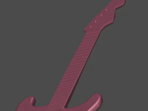 bass guitar for print high qual 3d print model 3D Print Model