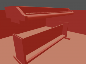 piano 3D 打印模型