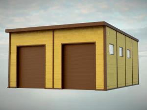 Garage Modello 3D