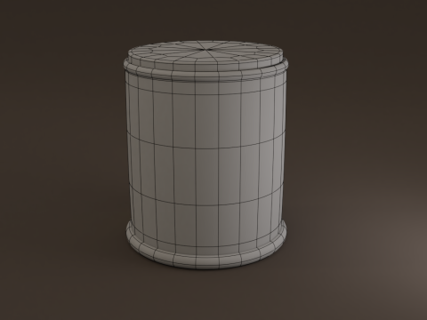 Preserved Head Low-poly Modèle 3D