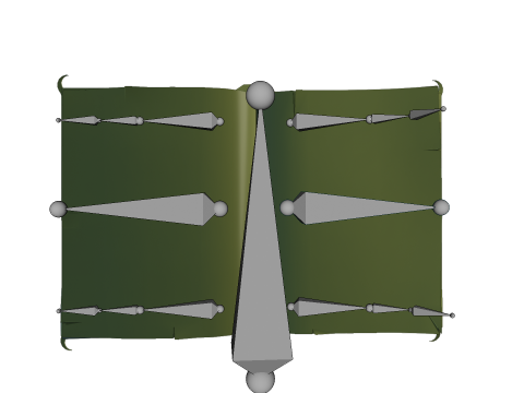 Book of Alchemy Low-poly Modèle 3D
