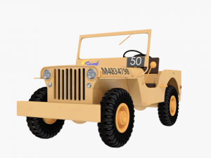 willys jeep 3D 모델
