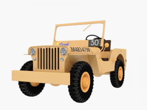 willys jeep 3D Model