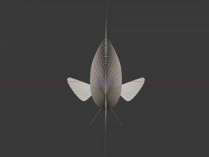 Russian fish gorchak Model 3D