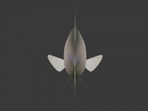 Russian fish gorchak 3D Model