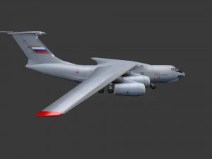 Aircraft il-76md-90a 3D Model