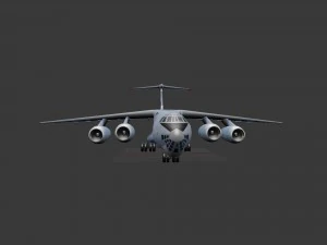 Aircraft il-76md-90a 3D Model