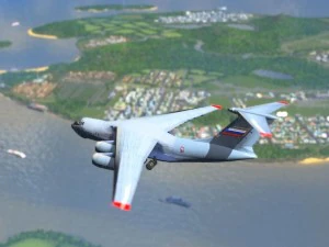 Aircraft il-76md-90a 3D Model