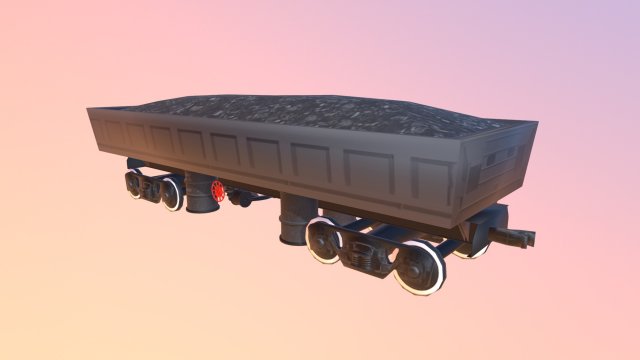 dumpcar 31-945 3D Модель .c4d .max .obj .3ds .fbx .stl .blend 