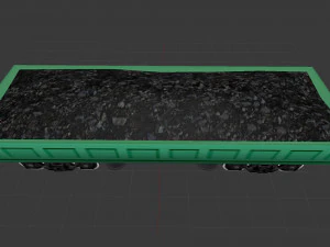 wagon-benne 31-945 Modèle 3D