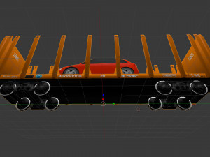 wagon platform 13-198-02 3Dモデル