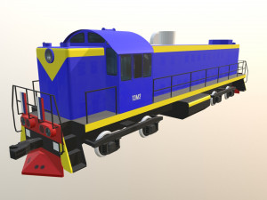 shunting locomotive tem2 3D Model