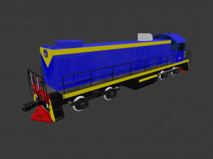 shunting locomotive tem2 3D 模型