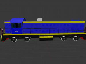 shunting locomotive tem2 3D 模型