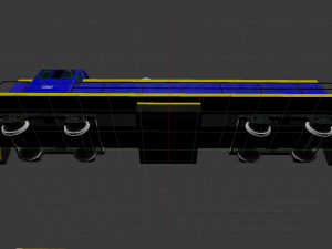 shunting locomotive tem2 3D 模型