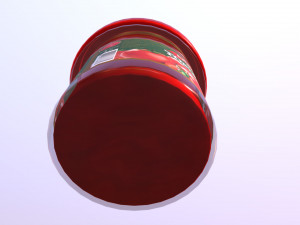 Jar of tomato paste Modelo 3D