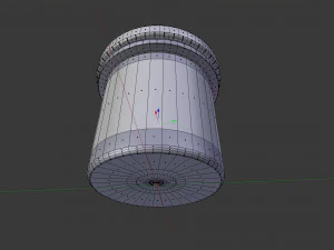 Glass jar with boilies for fishing 3D Model