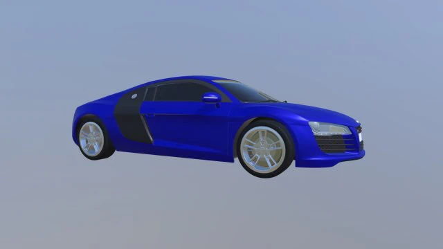 audi r8 Modello 3D .c4d .max .obj .3ds .fbx .stl .blend 