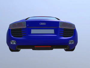 audi r8 Modello 3D
