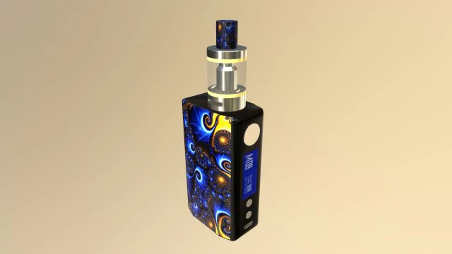 Vape tsv boxmod 전자 담배 3D 모델 .c4d .max .obj .3ds .fbx .stl .blend 