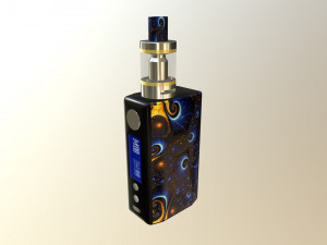 Vape tsv boxmod e-cigarette Model 3D