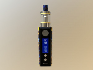 Vape tsv boxmod e-cigarette Model 3D