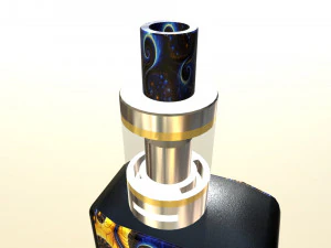 Vape tsv boxmod 전자 담배 3D 모델