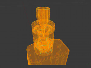 Vape tsv boxmod e-cigarette Model 3D