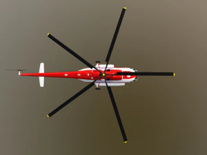 Helicopter mi-8 fd 3D Model
