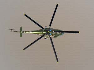Mi-8 helicopter 3D 模型