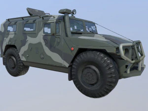 Militaire autogaz-233014 3D Model
