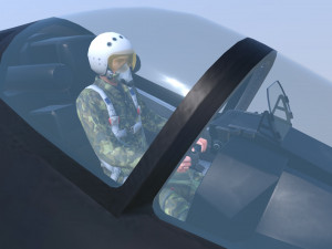 aircraft su-57 Modello 3D