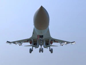 Aircraft sukhoi su-35s 3D Model