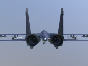 Aircraft sukhoi su-35s 3D मॉडल