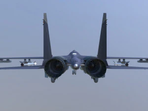 Aircraft sukhoi su-35s 3D Model