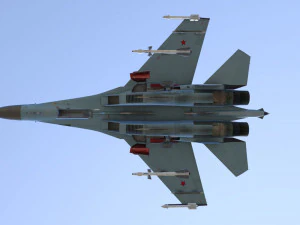 Aircraft sukhoi su-35s 3D Model