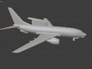 Boeing 737 aewc 3D Model