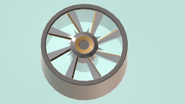 car rim 3D Model .c4d .max .obj .3ds .fbx .stl .blend 
