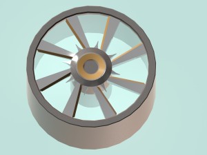 car rim 3D 模型