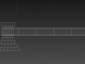 an axe in 3d obj fbx max 3D Model