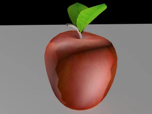 apple obj fbx max 3D Model