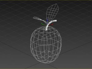apple obj fbx max 3D Model