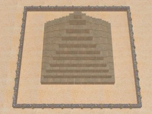 astec pyramid obj fbx max 3D Model