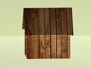 buda dla psa obj fbx max 3D Model