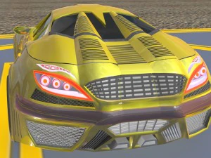 maserati molto grande concept car gtr obj fbx max 3D Model