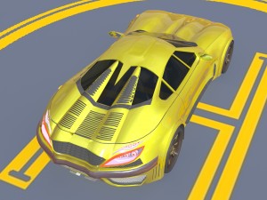 maserati molto grande concept car gtr obj fbx max Modelo 3D