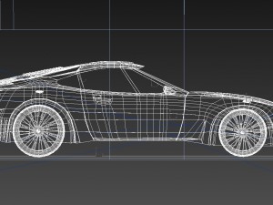 maserati molto grande concept car gtr obj fbx max Modelo 3D