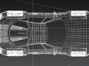 maserati molto grande concept car gtr obj fbx max 3D Model