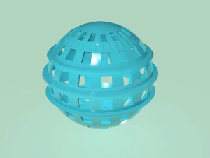 cachorro pl&aacute;stico brinquedo bola obj fbx max Modelo 3D