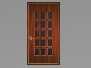 room door obj fbx max Modelo 3D